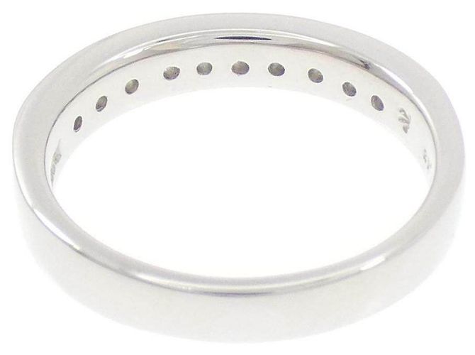 Autre Marque Kumikyoku Platin-Diamantring Silber - Ansicht 3