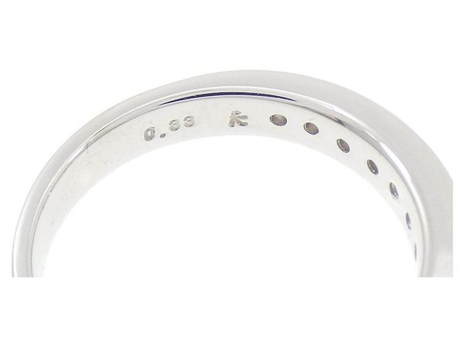 Autre Marque Kumikyoku Platin-Diamantring Silber - Ansicht 4