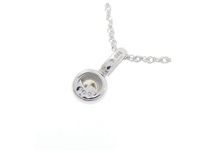 Autre Marque Collana in K14WG e diamanti Argento - vista 4