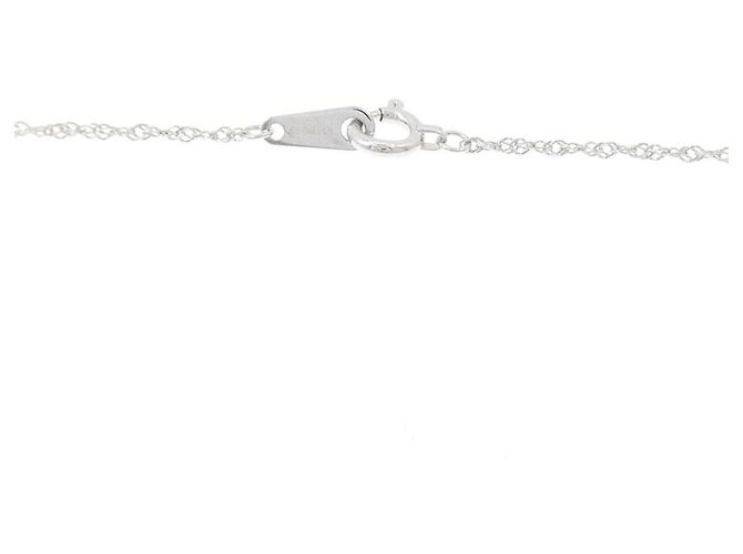 Autre Marque Collana in K14WG e diamanti Argento - vista 5