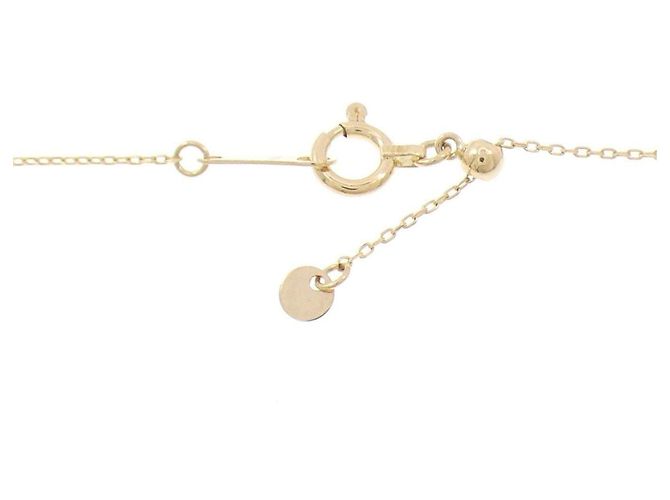 Autre Marque GSTB Au750 Diamantenhalskette Golden - Ansicht 5