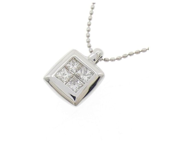 Autre Marque Collana di diamanti PT900 PT850 Argento - vista 3
