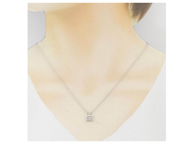 Autre Marque Collana di diamanti PT900 PT850 Argento - vista 6