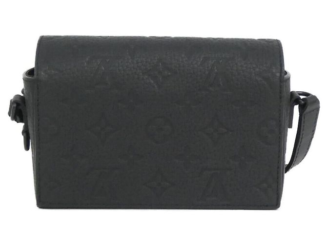 Borsa a tracolla Louis Vuitton Steamer Wearable Wallet Monogram Taurillon Nero - vista 2