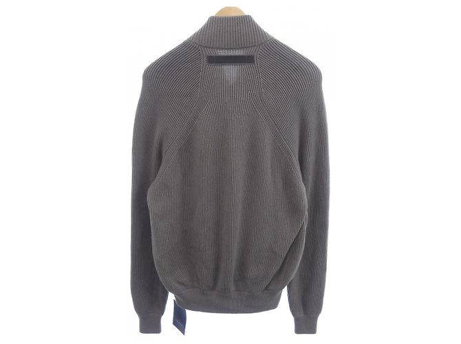 Autre Marque Cardigã de cashmere e couro SEASE Marrom - vista 2