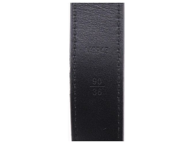 Cintura Louis Vuitton Sangle Martier Monogram Marrone - vista 18