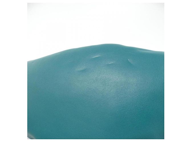 Bottega Veneta 651445 VCP41 Borsa a tracolla in vitello Blu - vista 4