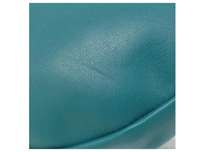 Bottega Veneta 651445 VCP41 Borsa a tracolla in vitello Blu - vista 5