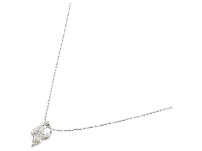 Autre Marque Collana di diamanti Pt900/Pt850 Argento - vista 2