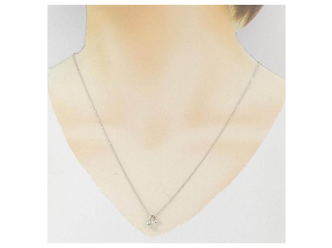 Autre Marque Collana di diamanti Pt900/Pt850 Argento - vista 6