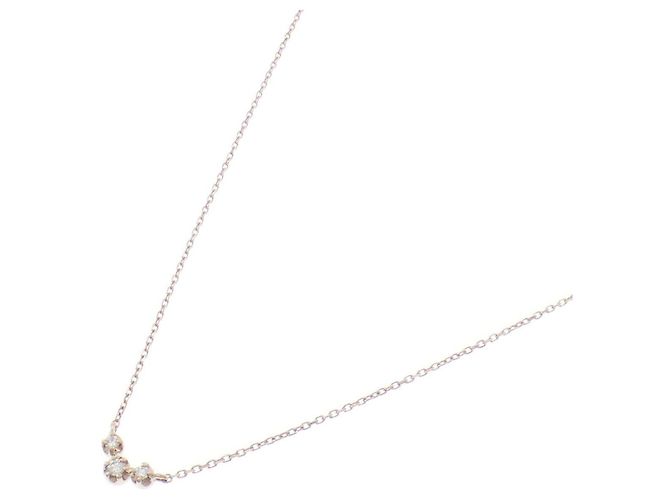 Autre Marque Collana Vendome K10 Pink Gold Diamond Rosa - vista 2