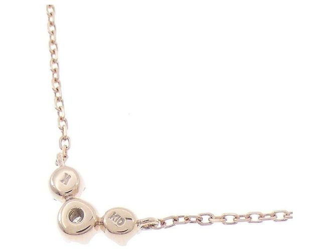 Autre Marque Collana Vendome K10 Pink Gold Diamond Rosa - vista 4