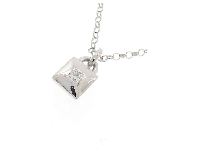 Autre Marque Collana di diamanti PT900 PT850 Argento - vista 3