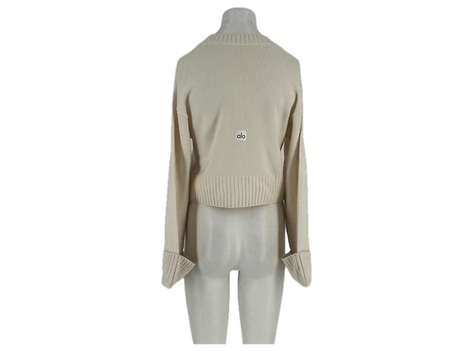 Yves Salomon Kaschmirpullover Beige - Ansicht 2
