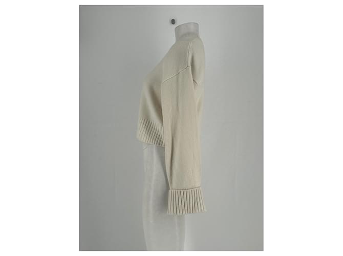 Yves Salomon Kaschmirpullover Beige - Ansicht 3