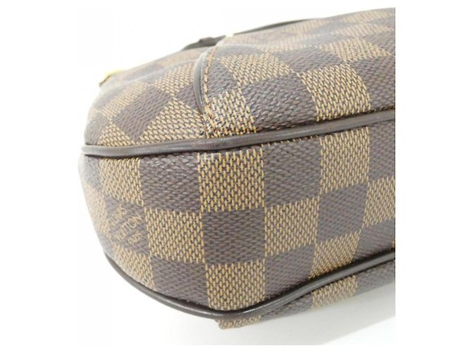 Borsa a tracolla Louis Vuitton Thames Damier Marrone - vista 3