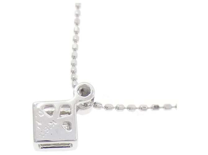Autre Marque Collana in oro bianco Au750 e diamanti Argento - vista 4