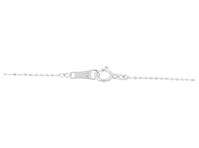 Autre Marque Collana in oro bianco Au750 e diamanti Argento - vista 5