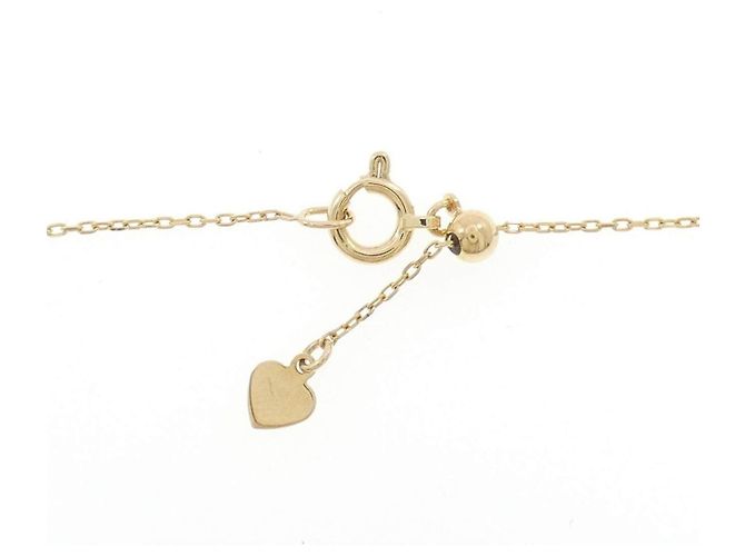 Autre Marque Collana Au750 Initial F Diamond D'oro - vista 5