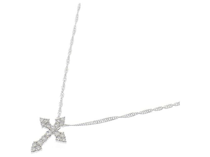 Autre Marque Collana di diamanti PT1000 Argento - vista 2