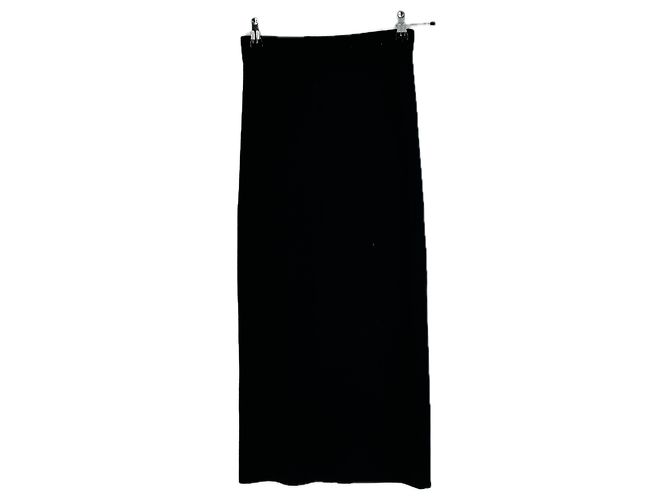 Falda larga negra de lana Dorothée Schumacher Negro - vista 2