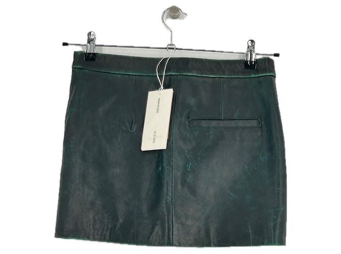 Autre Marque Falda de viscosa verde H&M STUDIO S - vista 2