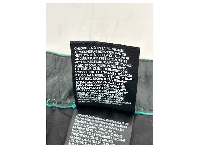 Autre Marque Falda de viscosa verde H&M STUDIO S - vista 5