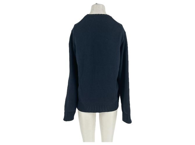 Polo Ralph Lauren Pullover aus Baumwolle Marineblau M - Ansicht 2