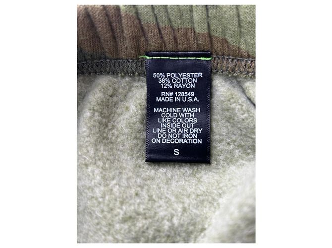 Autre Marque Jogging verde con estampado militar - vista 4