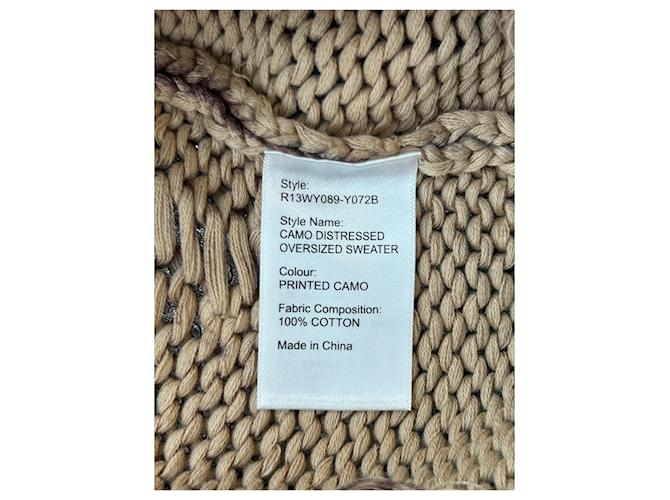 Freeman Porter Pullover mit Militarmuster Braun - Ansicht 7