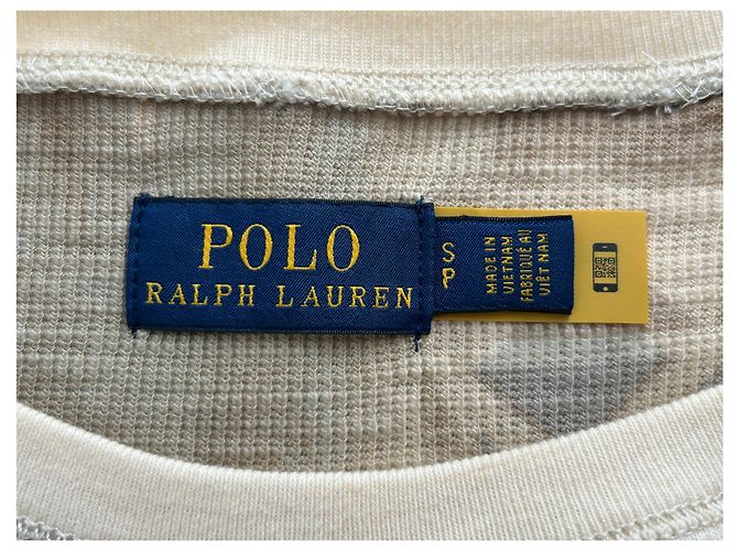 Vestido largo de algodón estampado marrón Polo Ralph Lauren Castaño - vista 5