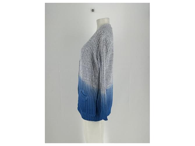 Sandro Blau-graue Strickjacke - Ansicht 3
