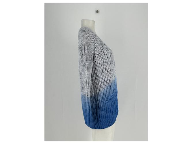 Sandro Blau-graue Strickjacke - Ansicht 4
