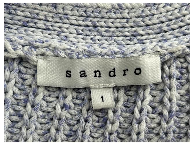 Sandro Blau-graue Strickjacke - Ansicht 5
