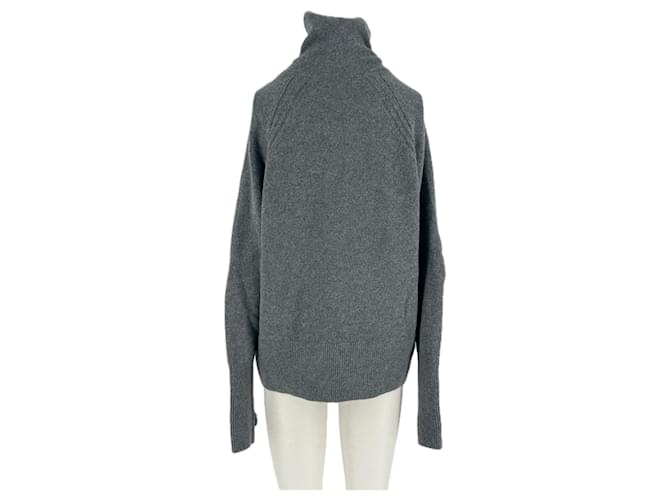 Cos Grauer Kaschmirpullover - Ansicht 2