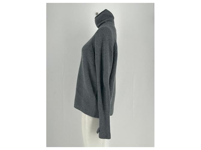 Cos Grauer Kaschmirpullover - Ansicht 3