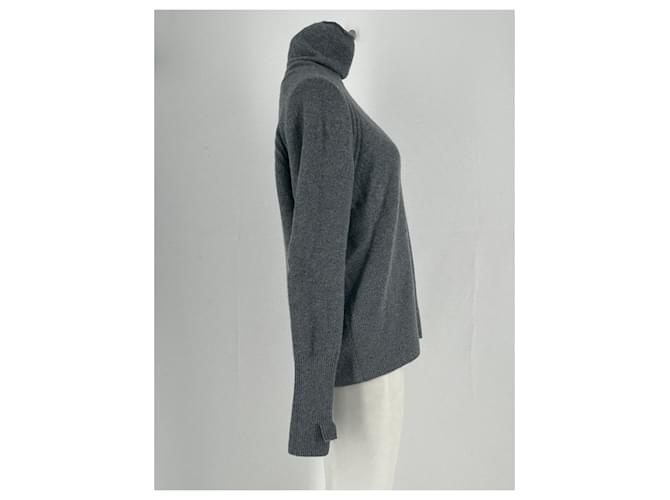 Cos Grauer Kaschmirpullover - Ansicht 4