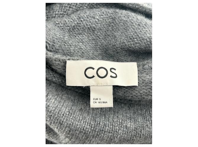Cos Grauer Kaschmirpullover - Ansicht 5