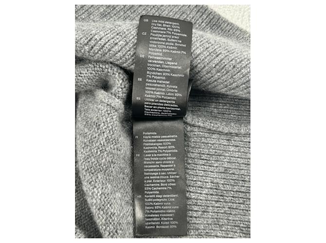 Cos Grauer Kaschmirpullover - Ansicht 6