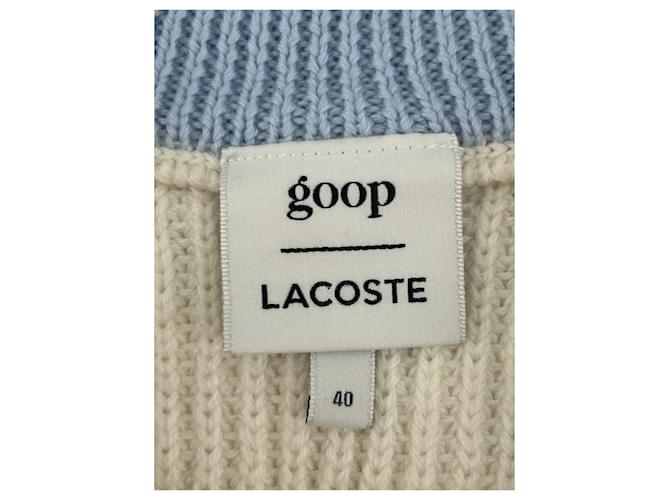 Lacoste Weißer Rollkragen-Sweatshirt - Ansicht 5