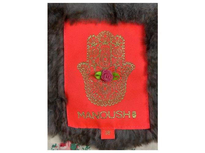 Manoush Pelzjacke Grau - Ansicht 5