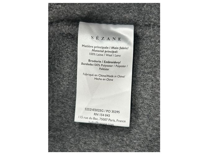 SéZane Graue Jacke "Nicholas" - Ansicht 7