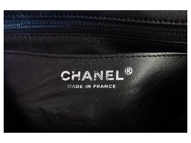 Timeless Chanel Classic Flap Mini Borsa Nera Nero - vista 10