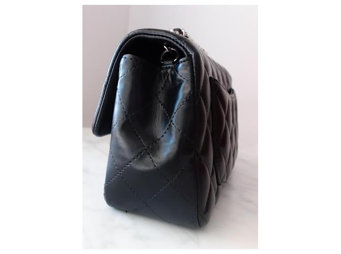 Timeless Chanel Classic Flap Mini Borsa Nera Nero - vista 15