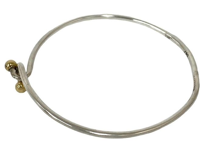 Tiffany & Co Bracciale Tiffany Vintage Hook & Eye Argento D'oro - vista 5