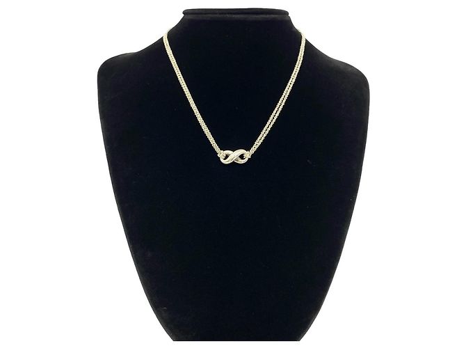 Tiffany & Co Collana Tiffany Vintage Infinity Argento - vista 2