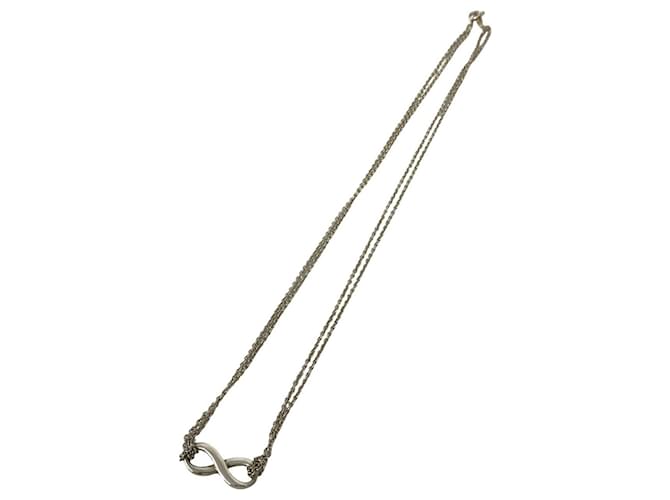Tiffany & Co Collana Tiffany Vintage Infinity in Silver Argento - vista 6