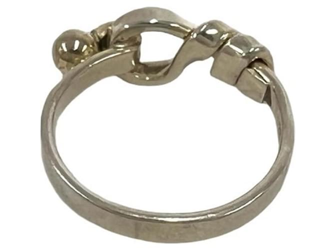 Tiffany & Co Tiffany Hook and Eye Ring Silber Golden - Ansicht 6