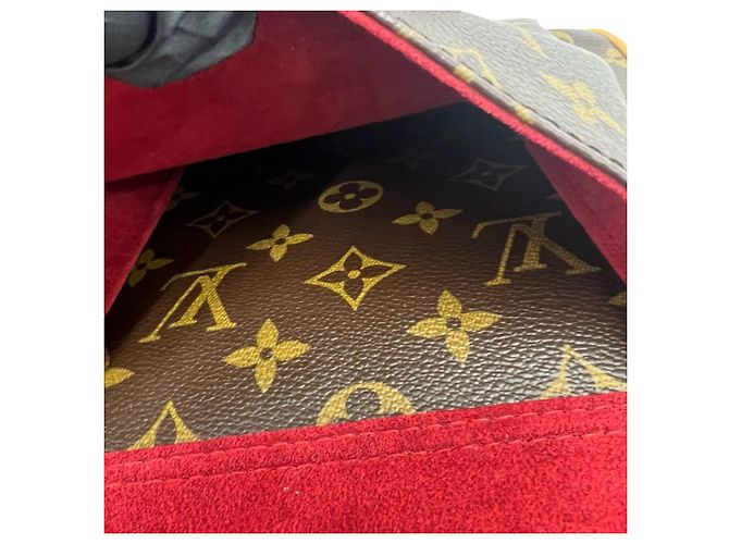 Louis Vuitton Multipli Cité Monogram Leder Tote Bag Braun - Ansicht 10