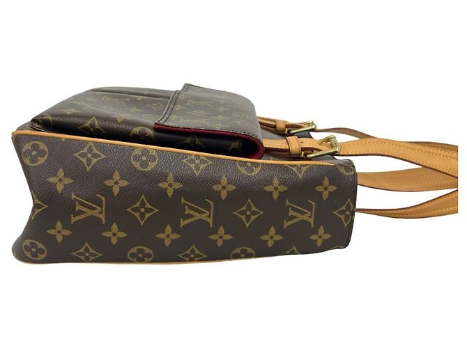 Louis Vuitton Multipli Cité Monogram Leder Tote Bag Braun - Ansicht 6